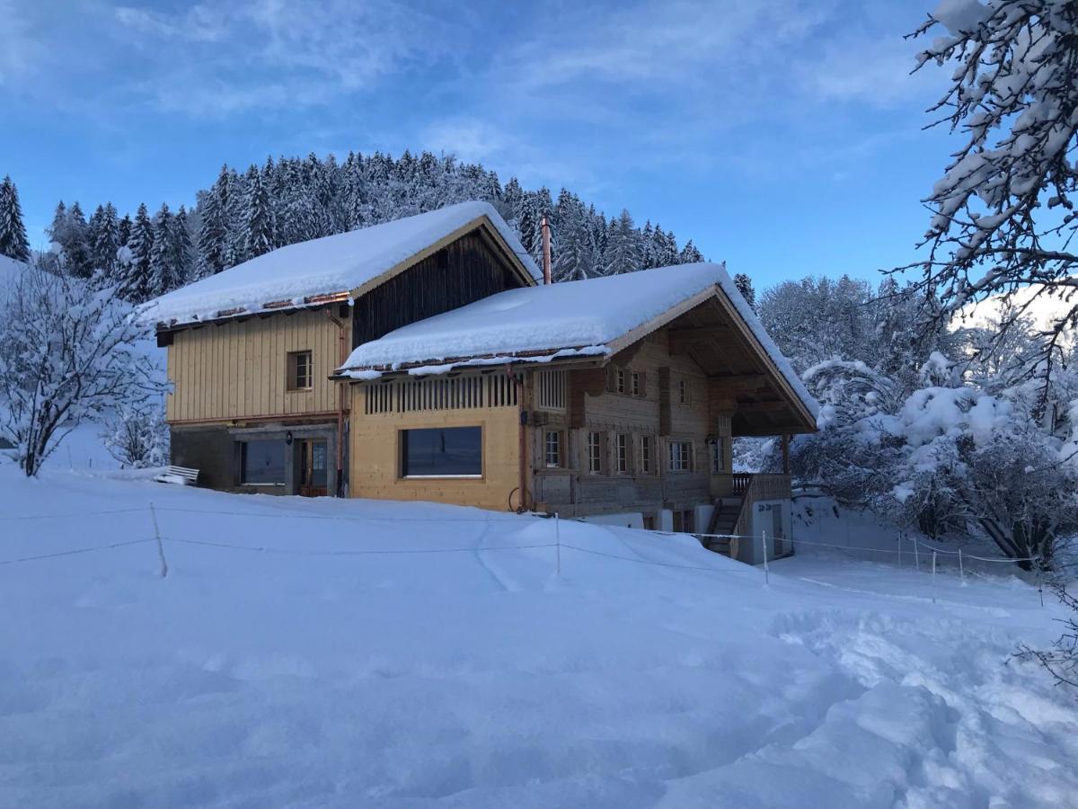 Au Pre Des Chevaux Bed & Breakfast Chateau-d'Oex Bagian luar foto