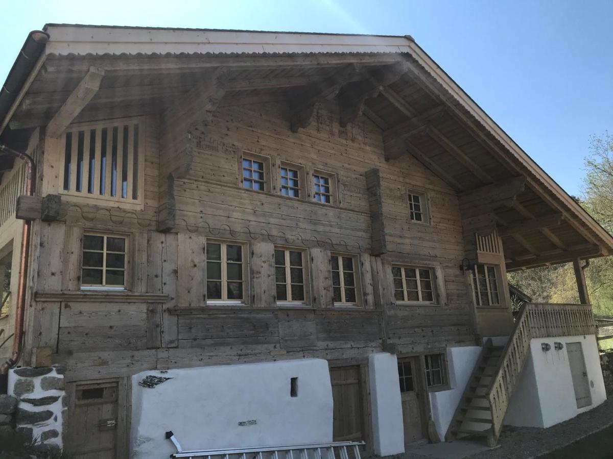Au Pre Des Chevaux Bed & Breakfast Chateau-d'Oex Bagian luar foto